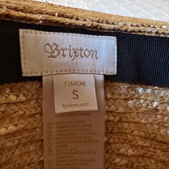 Brixton Joanna sun hat, honey/red, size S - Picture 4 of 6